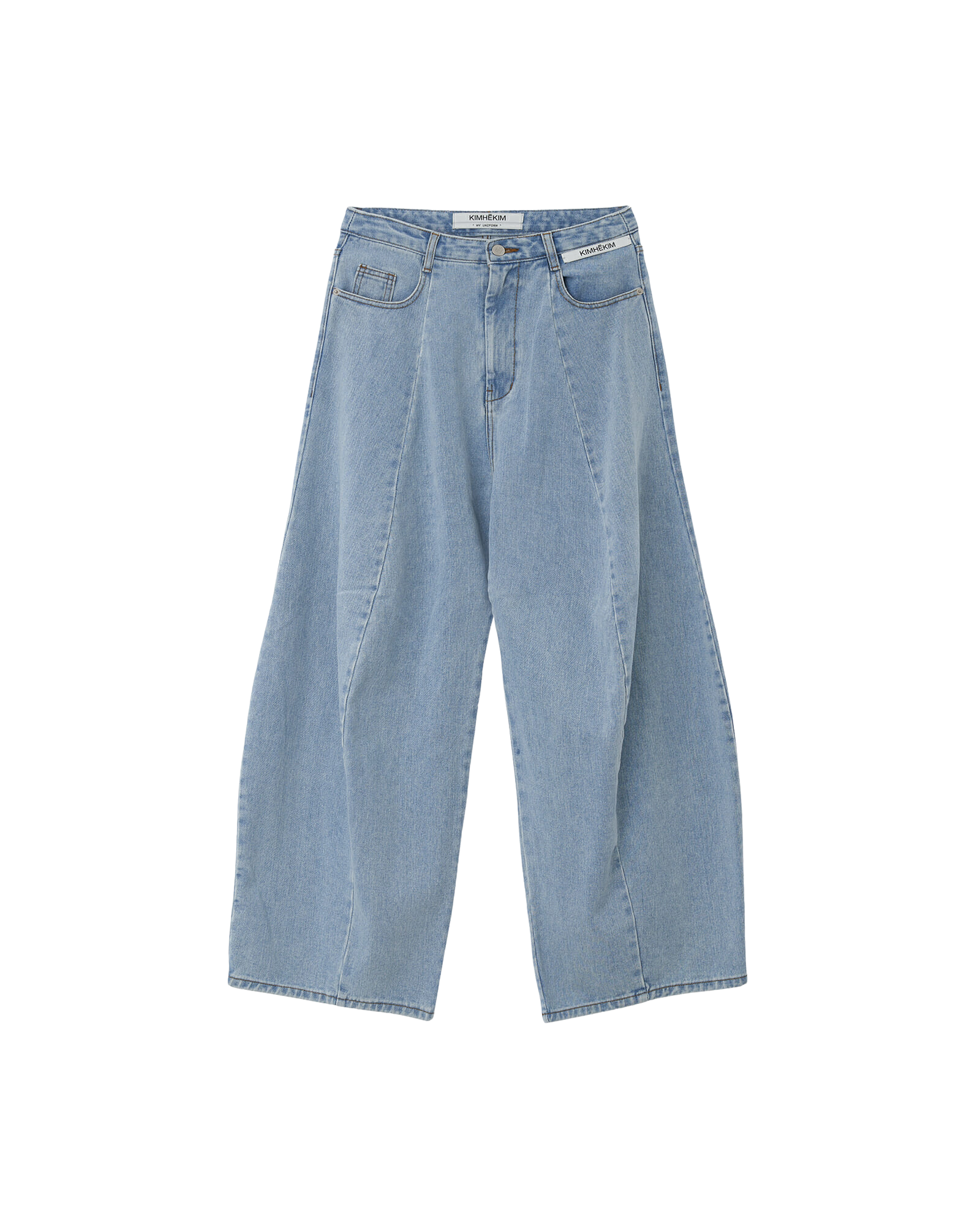 Balloon Denim Pants (Sky Blue) Balloon Denim Pants (Sky Blue)