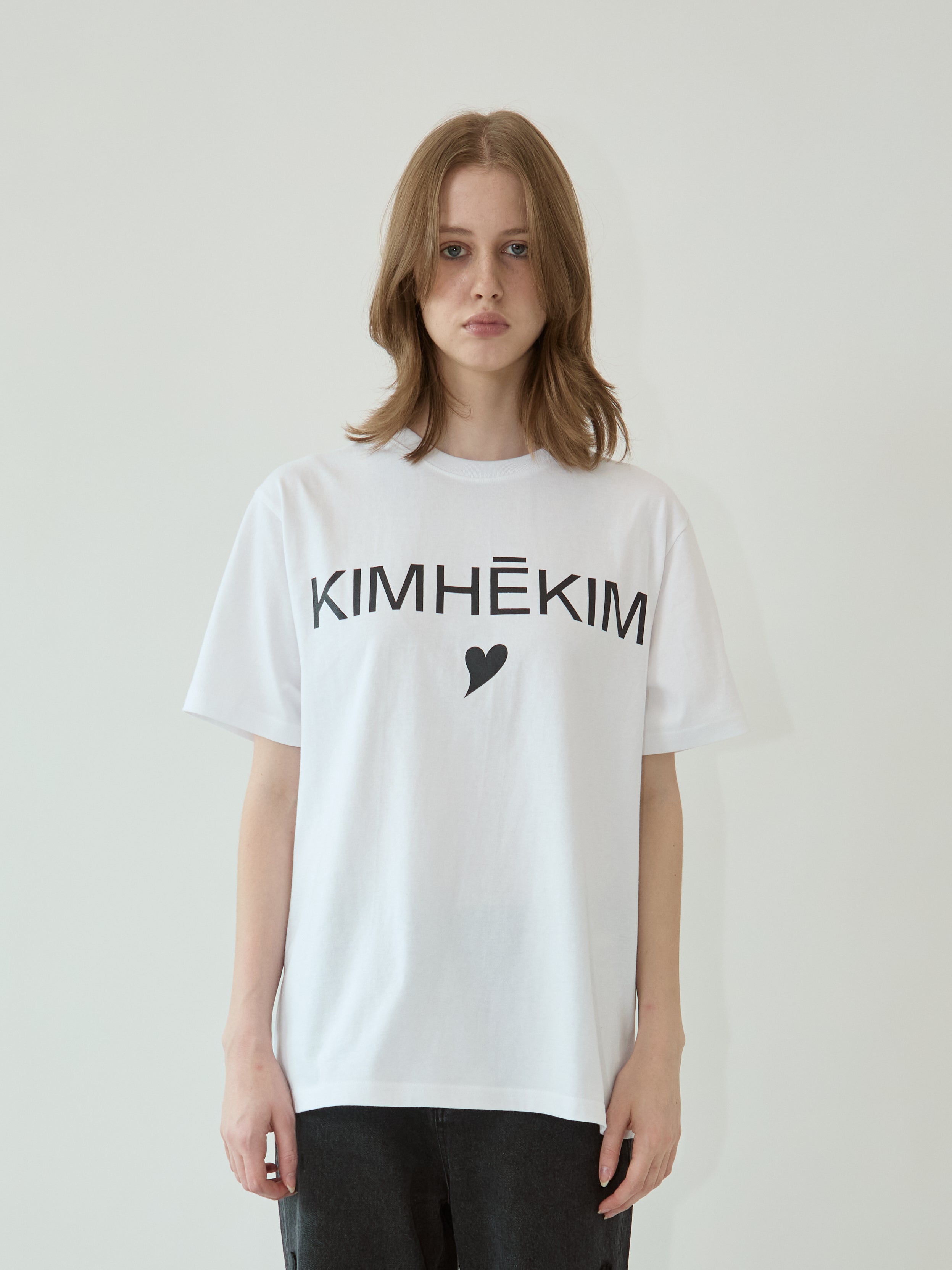 Kimhekim Heart T-Shirt (White)