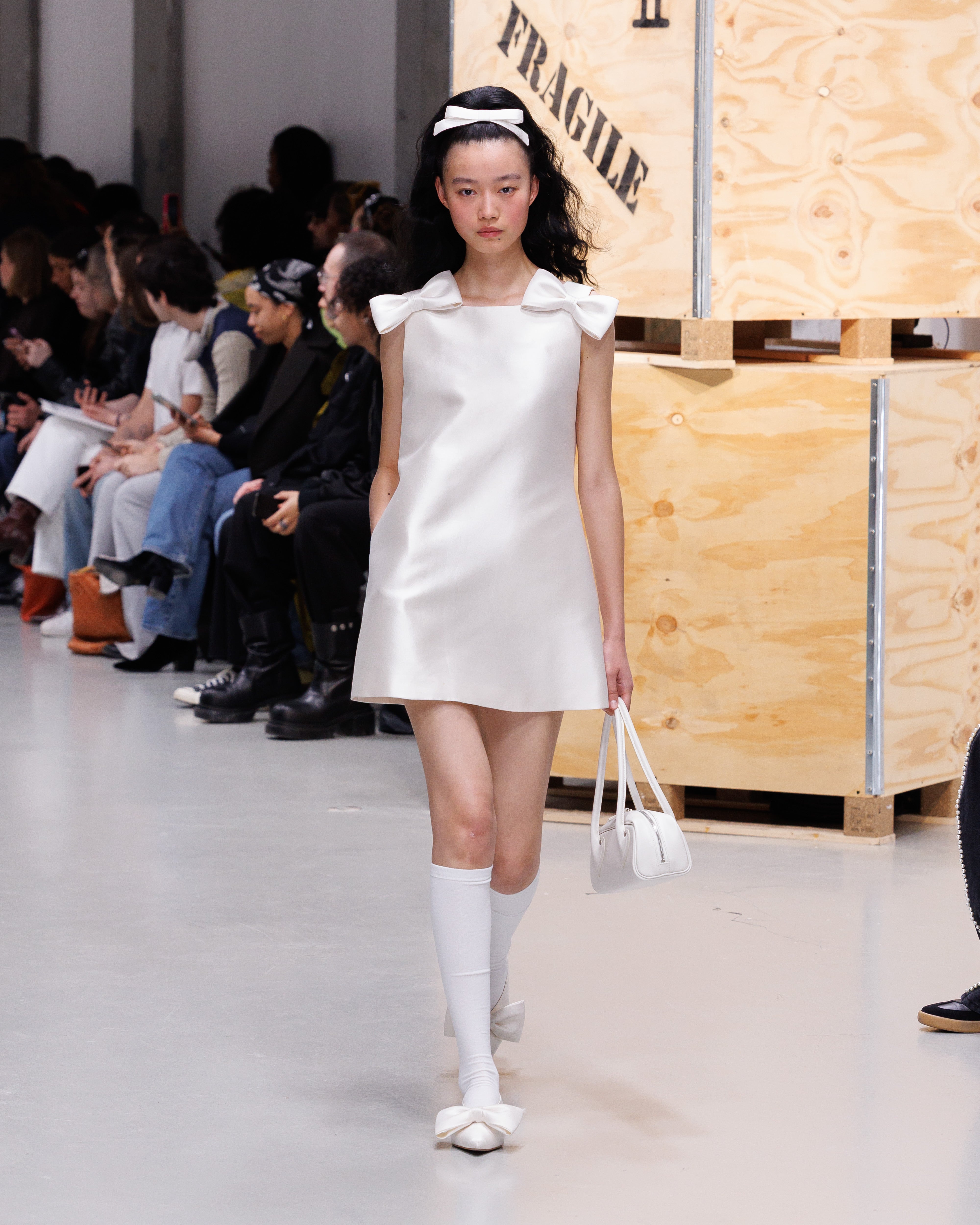 KIMHEKIM | Monroe Ballerina Flat (White)