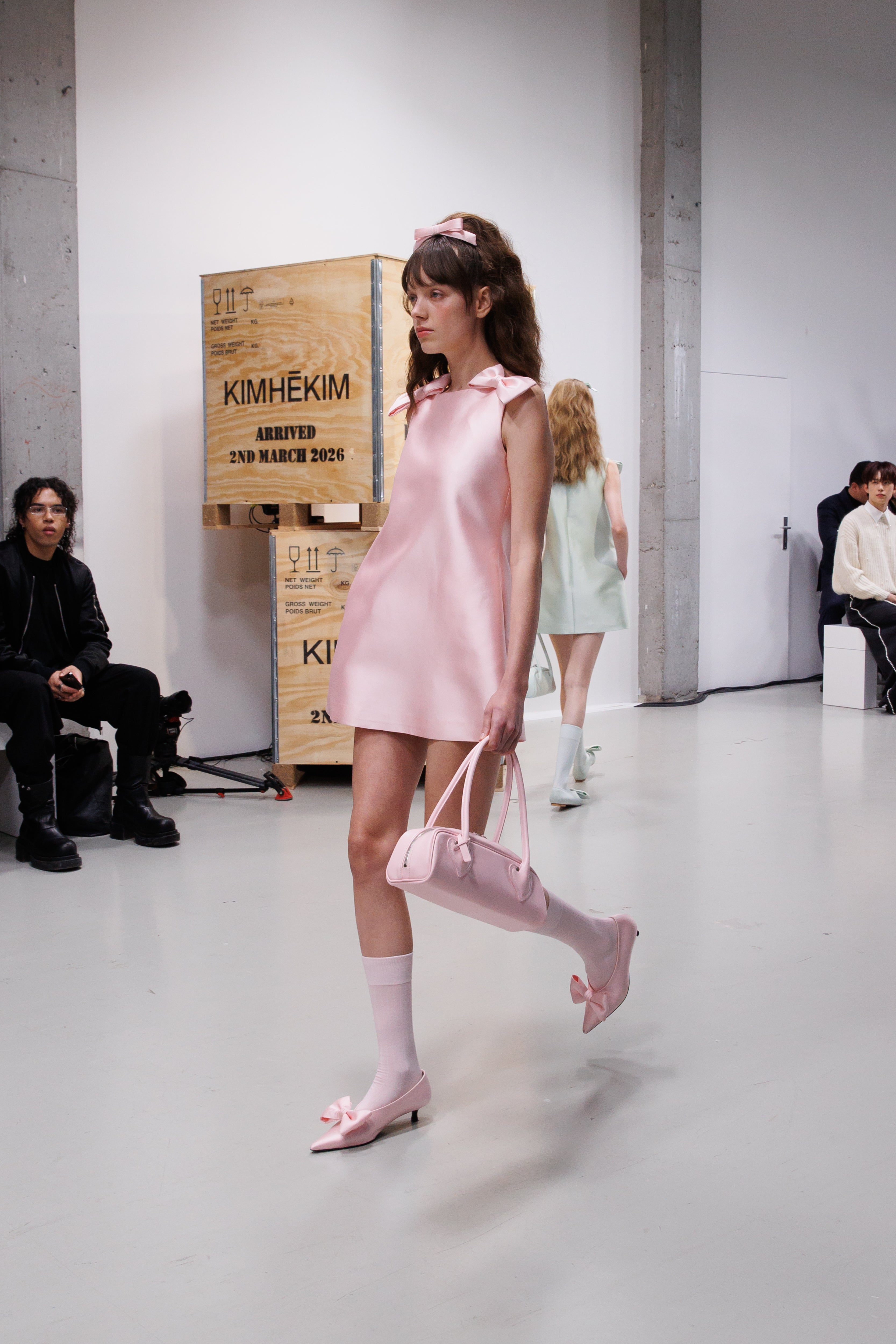 Monroe Mini Dress (Pink)