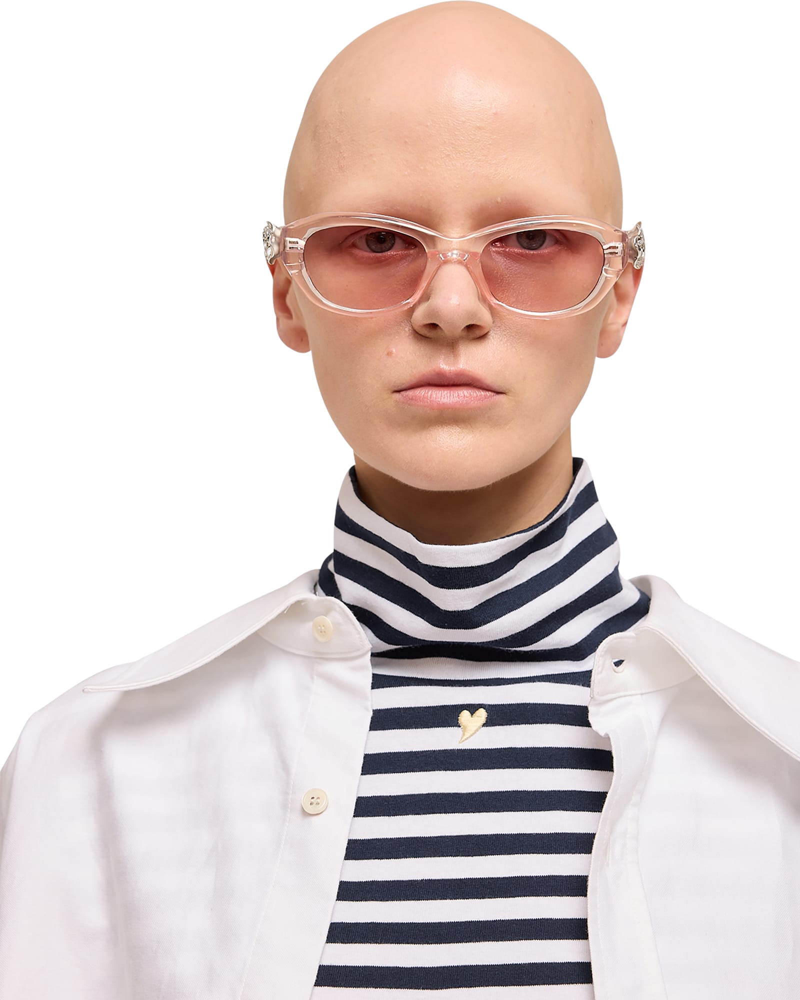 大人気★KIMHEKIM★キムへキム★Shiny Rose Cat-Eye Sunglasses Shiny Rose Cat-Eye Sunglasses (Pink)