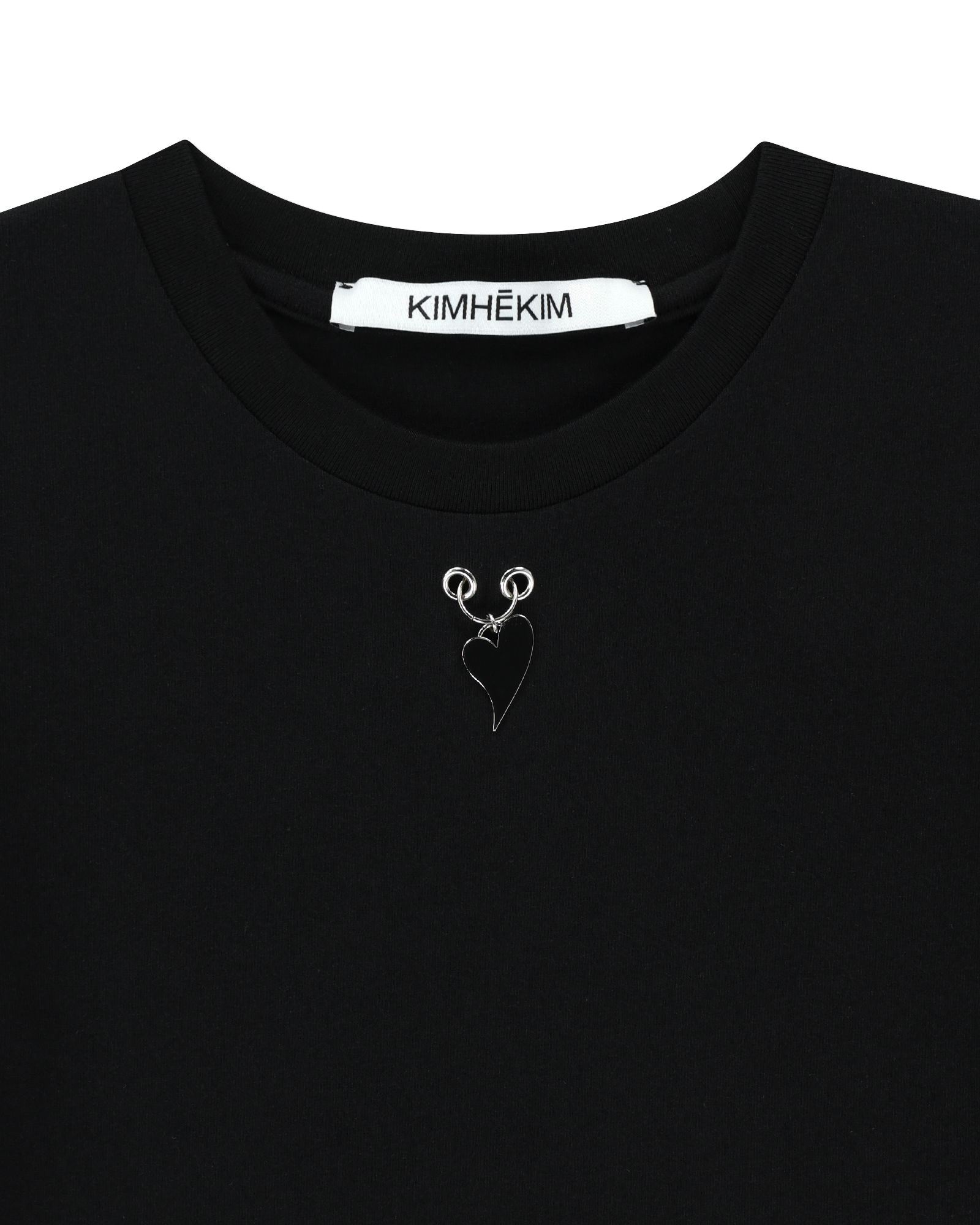 ★KIMHEKIM★Heart Chain Stamped T-Shirt★大人気★ KIMHEKIM Heart Stamped T-Shirt | Garmentory