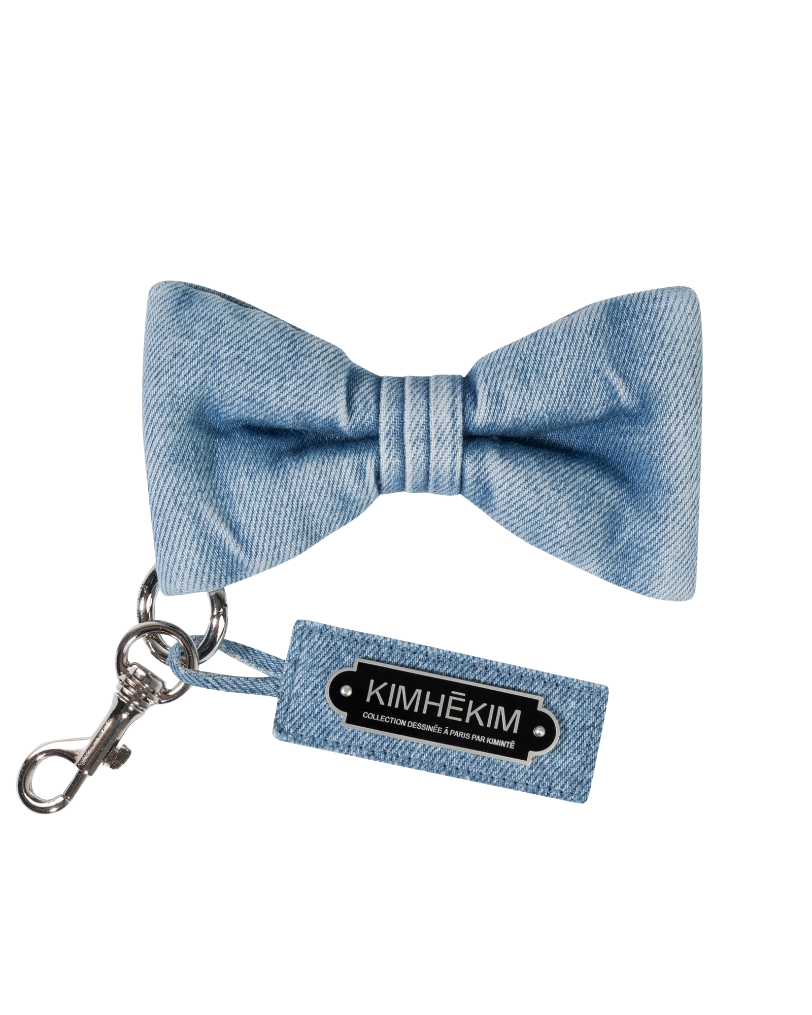 Denim Monroe Logo Key Ring (Sky Blue)
