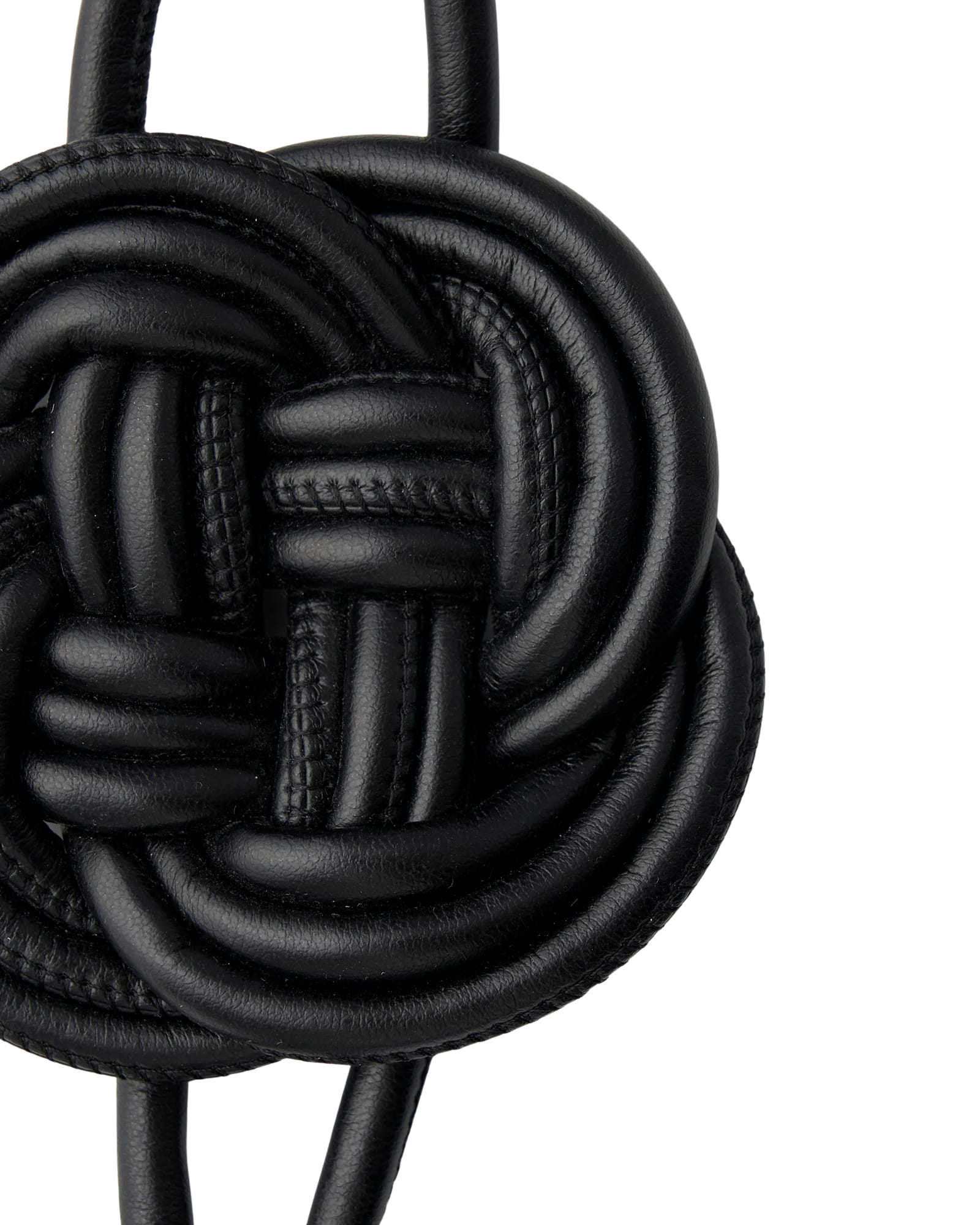 Knotted Key Ring (Black)