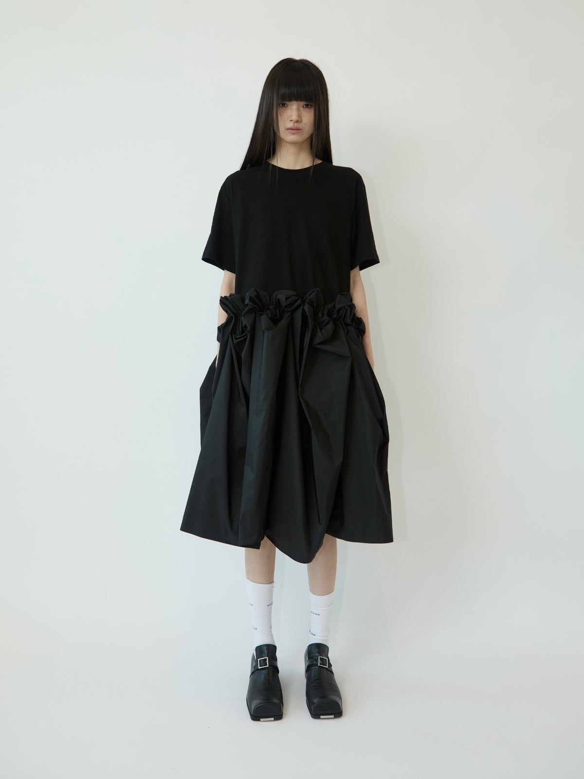 ROSIE T SHIRT DRESS (BLACK)