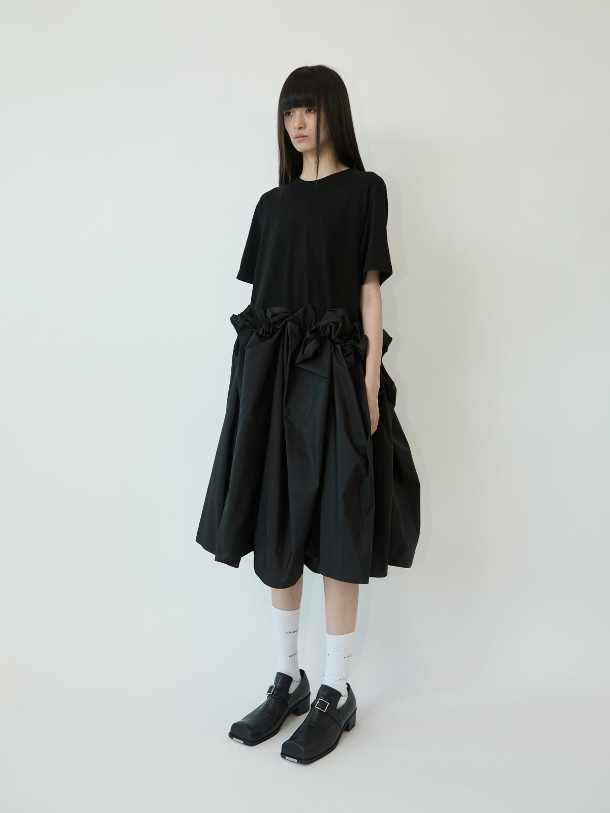 ROSIE T SHIRT DRESS (BLACK)