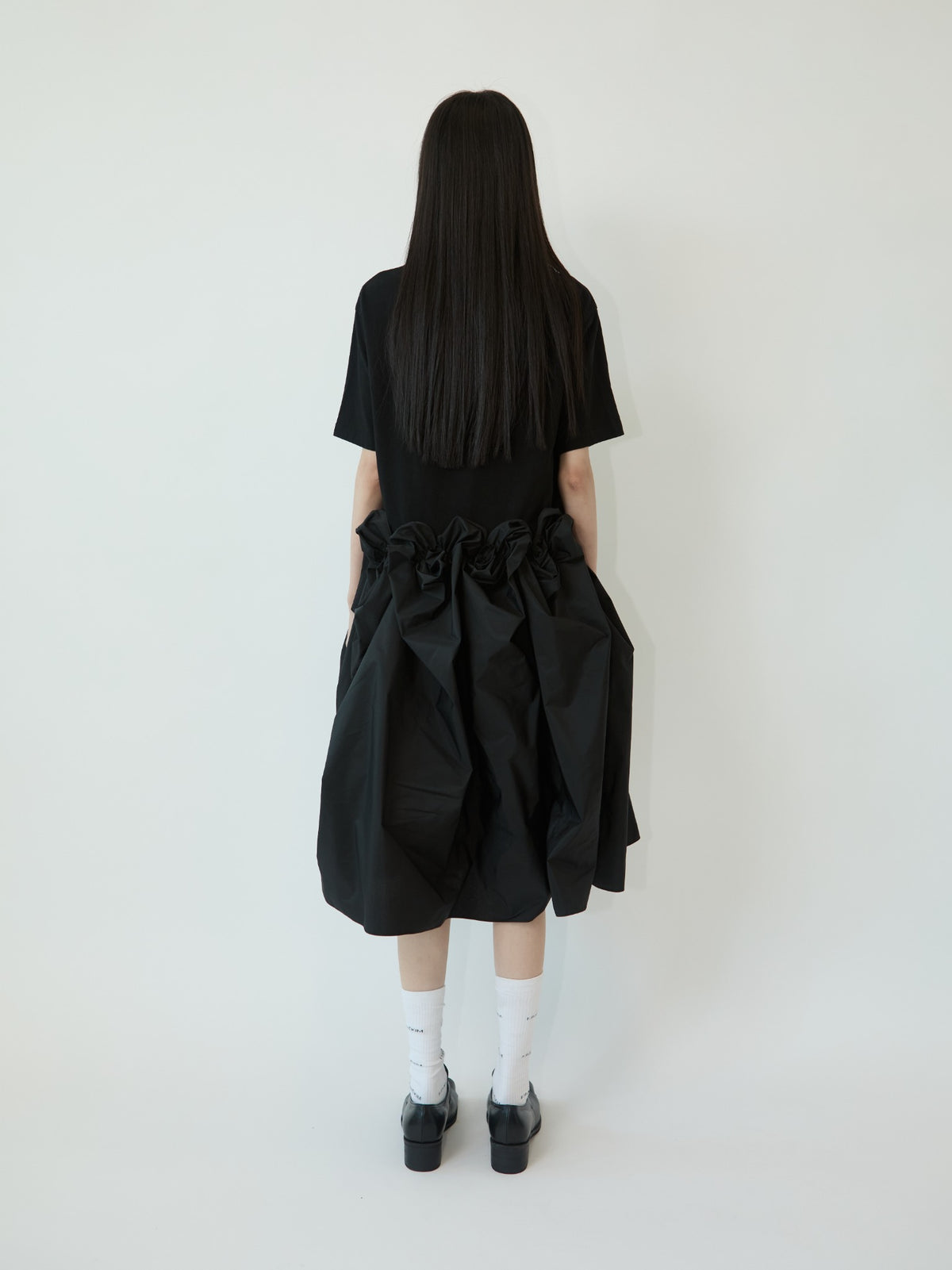 ROSIE T SHIRT DRESS (BLACK)