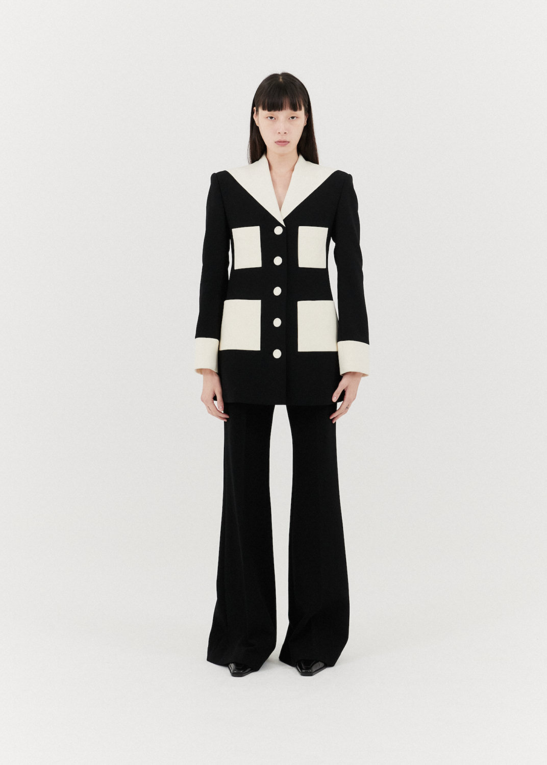 Neo-Malevich Jacket Dress